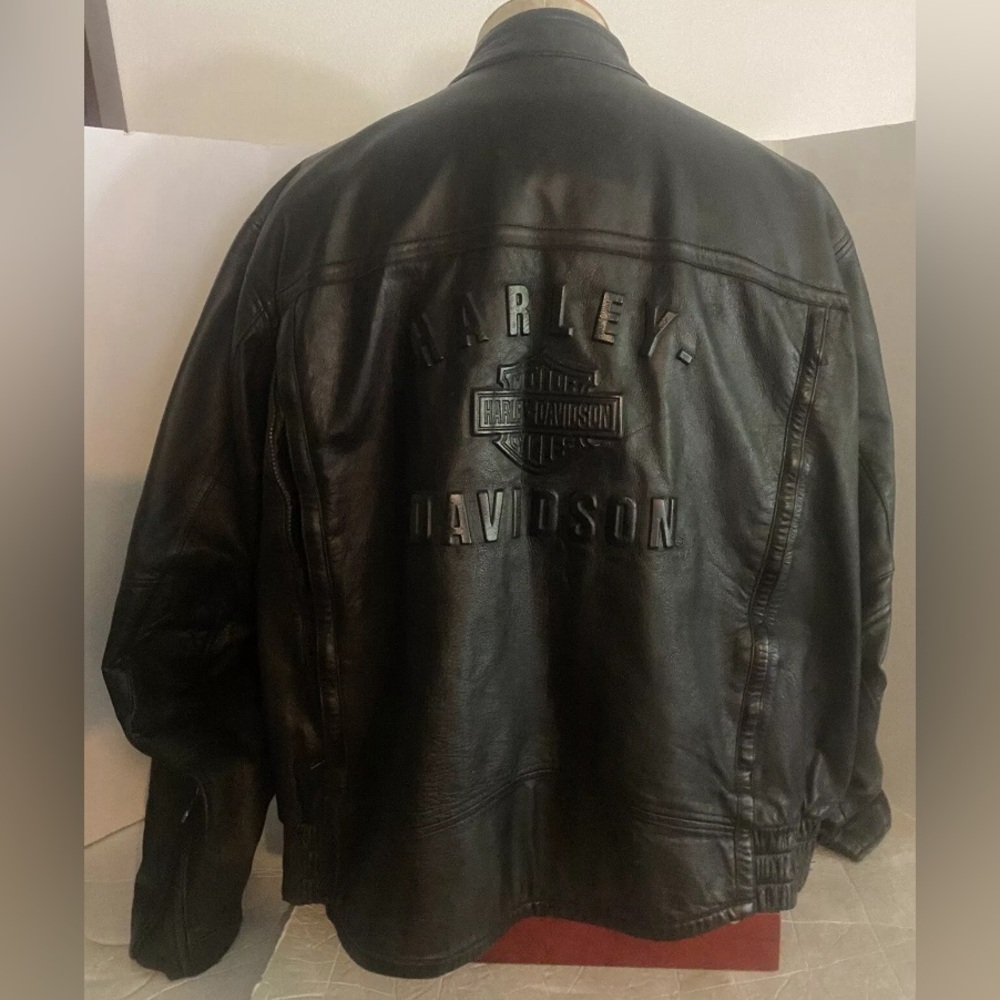 Harley Davidson Mens 3XL Leather Jacket